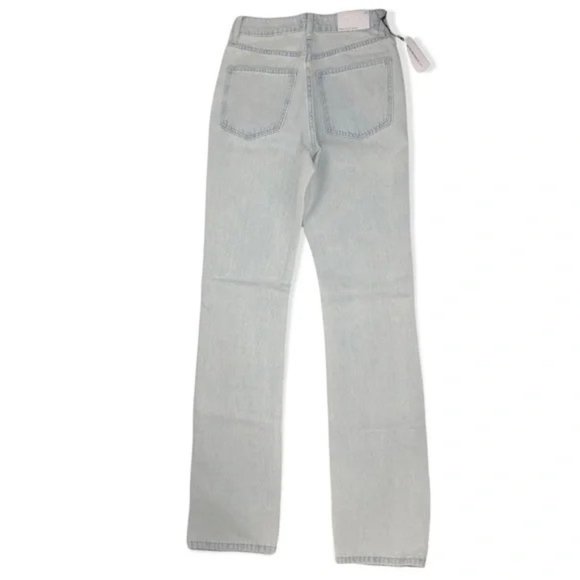NWT WeWoreWhat The Icon High Waisted Light Wash Bootcut Jean - Picture 6 of 11